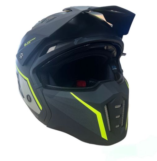 Immagine di CASCO HARRIER BLACK YELLOW/GREY MPH