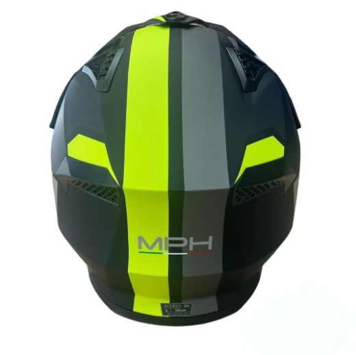 Immagine di CASCO HARRIER BLACK YELLOW/GREY MPH