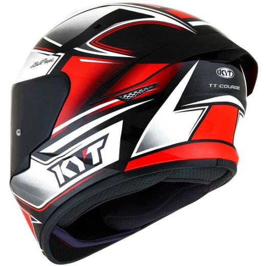 Immagine di CASCO TT-COURSE TOURIST RED FLUO KYT