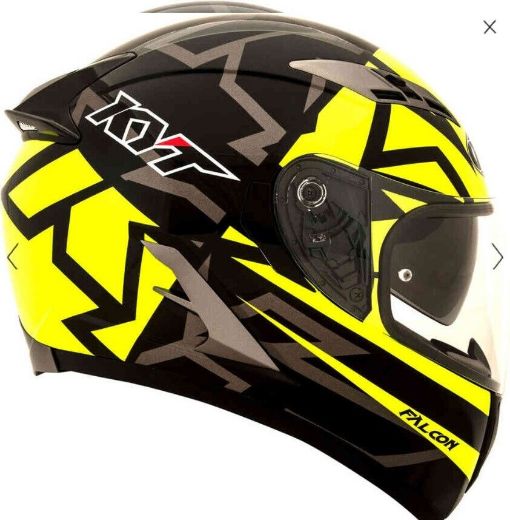 Immagine di CASCO FALCON FASTER YELLOW  KYT 