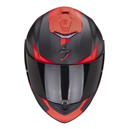 Immagine di CASCO EXO-1400 EVO CARBON AIR KENDAL MATT BLACK SCORPION