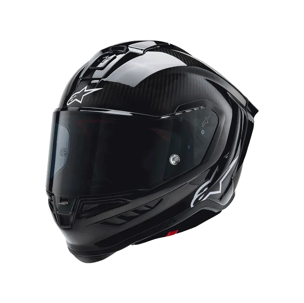 Immagine di CASCO SUPERTECH R10 SOLID ALPINESTARS BLACK CARBON