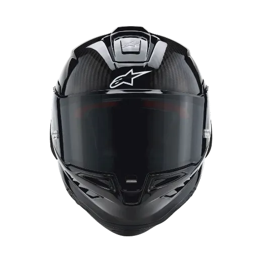 Immagine di CASCO SUPERTECH R10 SOLID ALPINESTARS BLACK CARBON