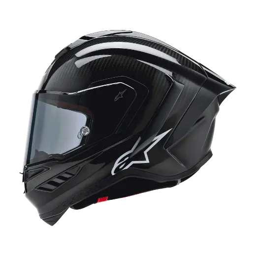 Immagine di CASCO SUPERTECH R10 SOLID ALPINESTARS BLACK CARBON