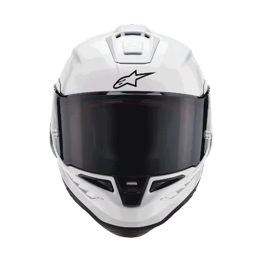 Immagine di CASCO SUPERTECH R10 SOLID ALPINESTARS WHITE CARBON