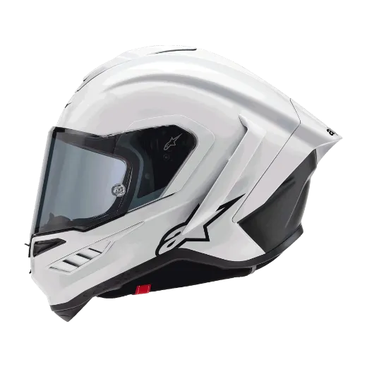 Immagine di CASCO SUPERTECH R10 SOLID ALPINESTARS WHITE CARBON