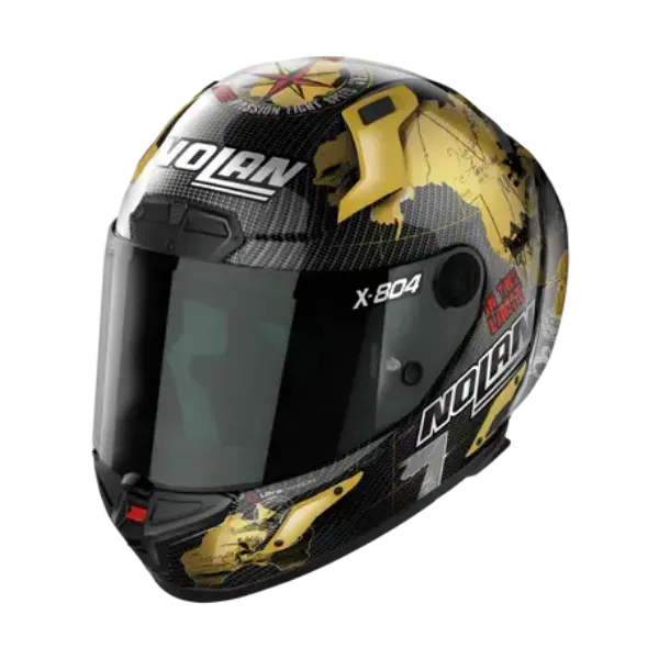 Visualizza i dettagli per CASCO X-804 RS CHECA GOLD NOLAN Immagine di CASCO X-804 RS CHECA GOLD NOLAN