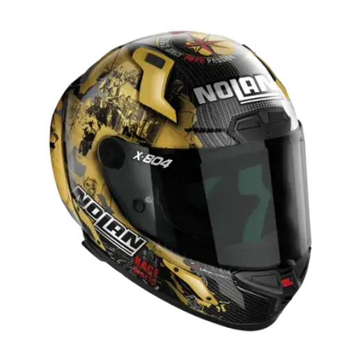 Immagine di CASCO X-804 RS CHECA GOLD NOLAN