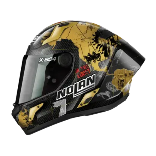 Immagine di CASCO X-804 RS CHECA GOLD NOLAN