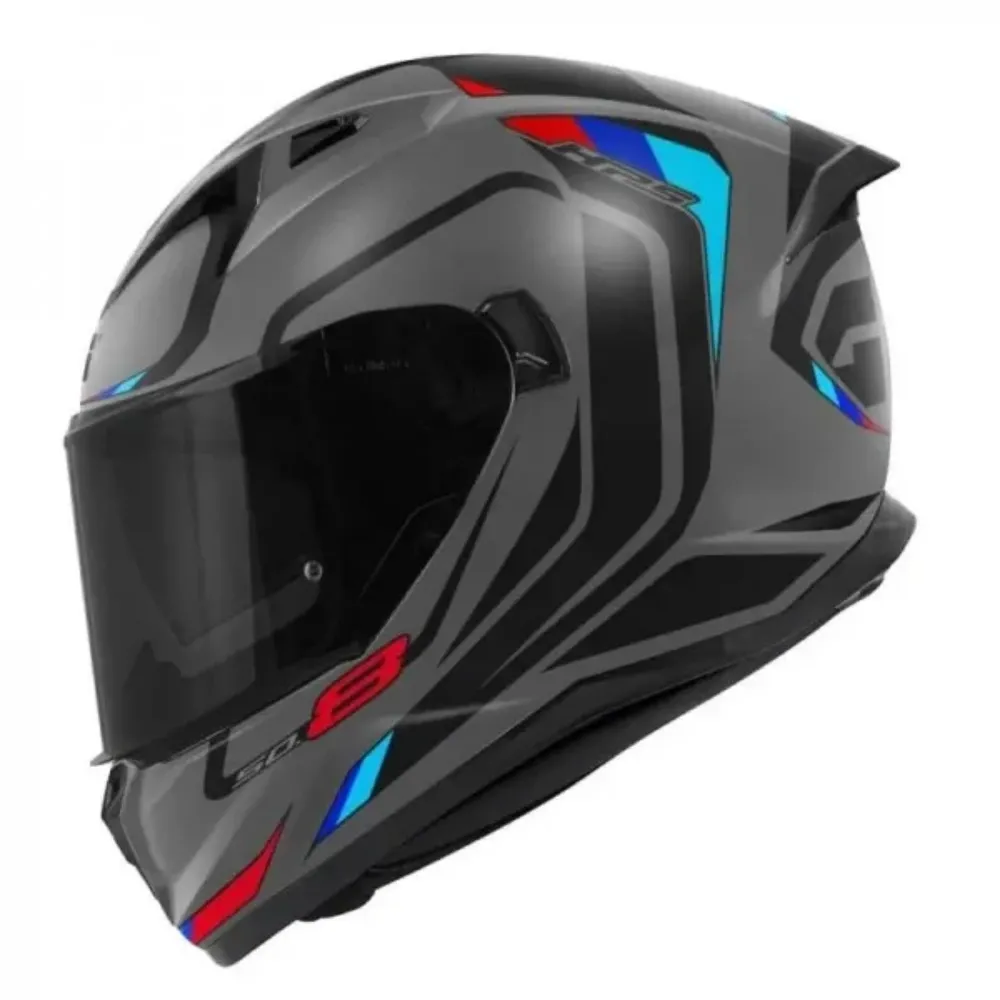 Immagine di CASCO 50.8 MACH1 MATT GREY BLACK RED