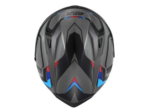 Immagine di CASCO 50.8 MACH1 MATT GREY BLACK RED