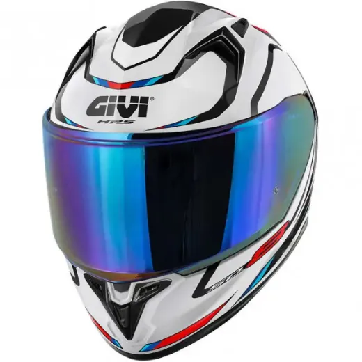 Immagine di CASCO 50.8 MACH1 WHITE BLACK RED GIVI