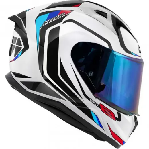 Immagine di CASCO 50.8 MACH1 WHITE BLACK RED GIVI