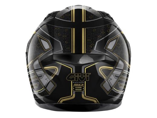 Immagine di CASCO 50.8 MYSTICAL BLACK GOLD GIVI