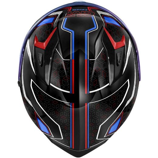 Immagine di CASCO 50.8 MYSTICAL BLACK METALLIC RED  METALLIC BLU WHITE   GIVI