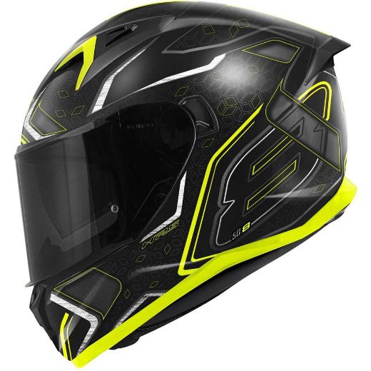 Immagine di CASCO 50.8 MYSTICAL MATT BLACK NEON YELLOW GIVI