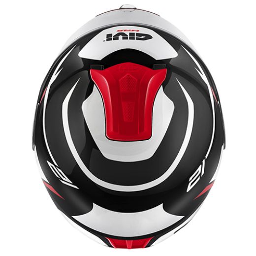 Immagine di CASCO X21 EVO NUMBER BLACK WHITE RED GIVI