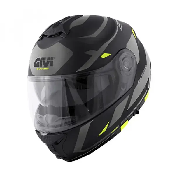 Visualizza i dettagli per CASCO X21 EVO NUMBER MATT GREY BLACK YELLLOW GIVI Immagine di CASCO X21 EVO NUMBER MATT GREY BLACK YELLLOW GIVI