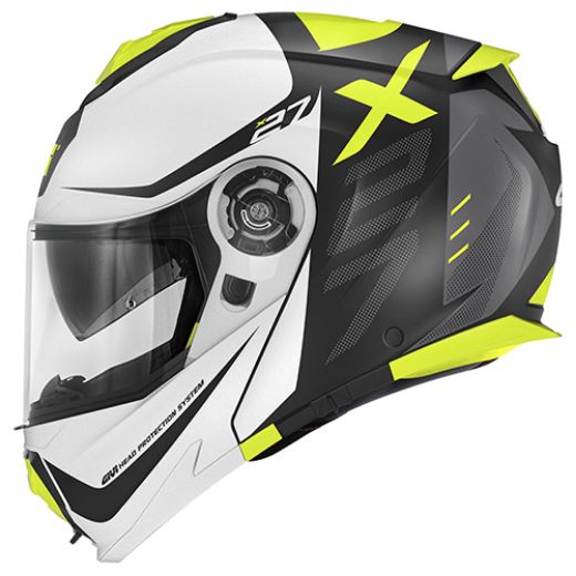 Immagine di CASCO X27 DIMENSION MATT BLACK WHITE YELLOW GIVI