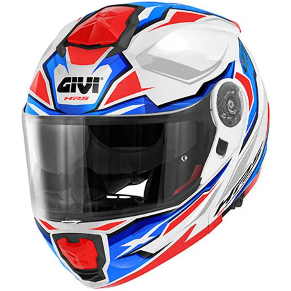 Immagine di CASCO X27 SECTOR WHITE BLUE RED GIVI