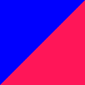 WHITE DARK BLUE PINK FLUO