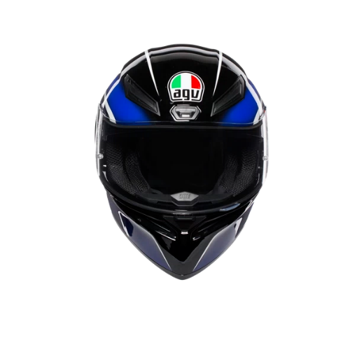 Immagine di CASCO K1 QUALIFY BLACK BLU AGV
