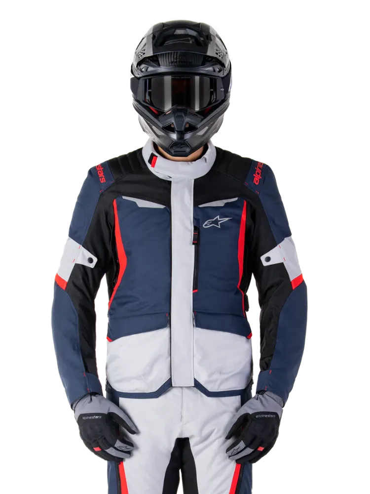Immagine di GIACCA IN TESSUTO ST-1 WP ALPINESTARS BLU-ARGENTO-ROSSA