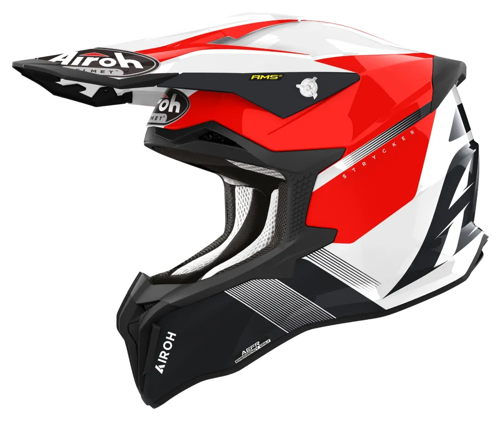 Immagine di STRYCKER BLAZER RED GLOSS AIROH