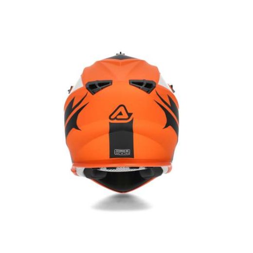 Immagine di CASCO CROSS  LINEAR ARANCIO BIANCO ACERBIS
