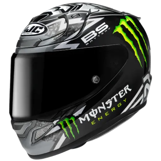 Immagine di CASCO RPHA 12 QUARTARARO REPLICA BLACK HJC