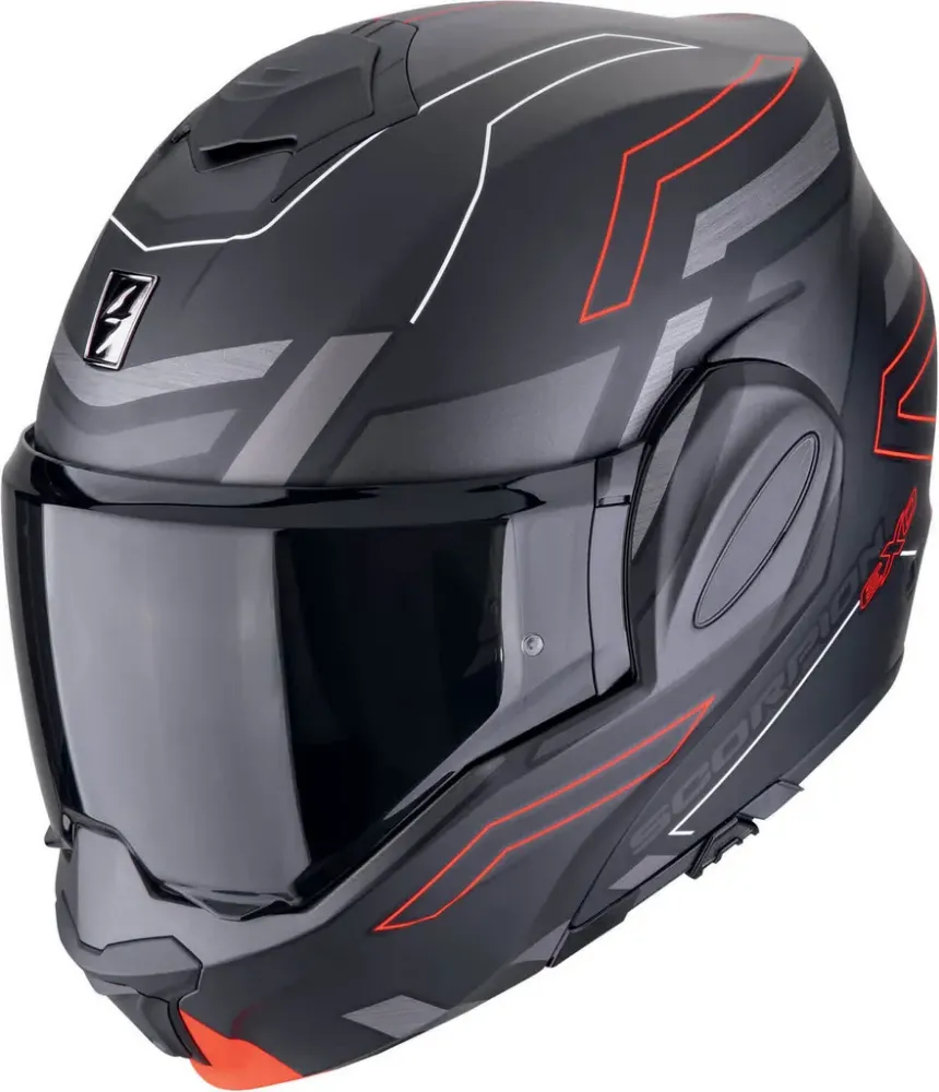 Immagine di CASCO EXO-TECH EVO CONQUER NERO GIALLO SCORPION
