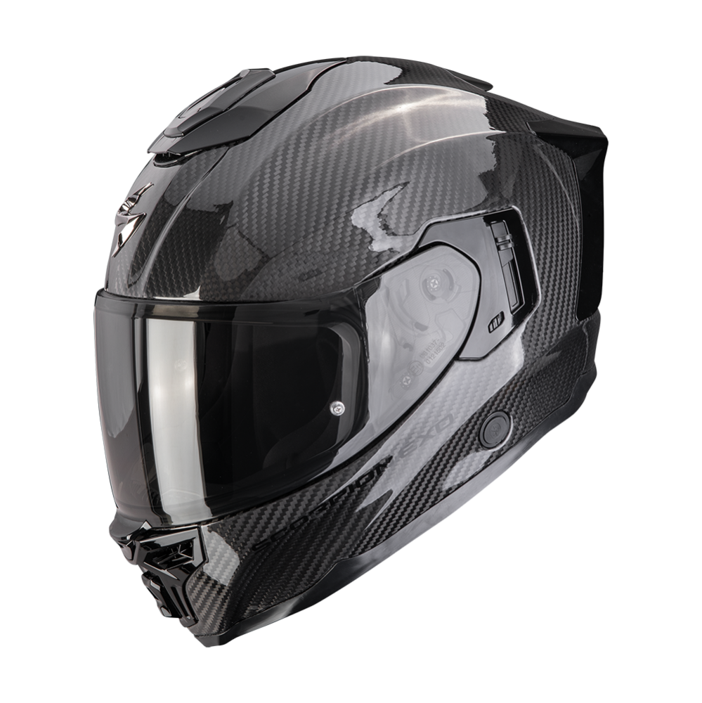 Immagine di EXO-1500 CARBON AIR SOLID BLACK CARBONIO LUCIDO SCORPION 