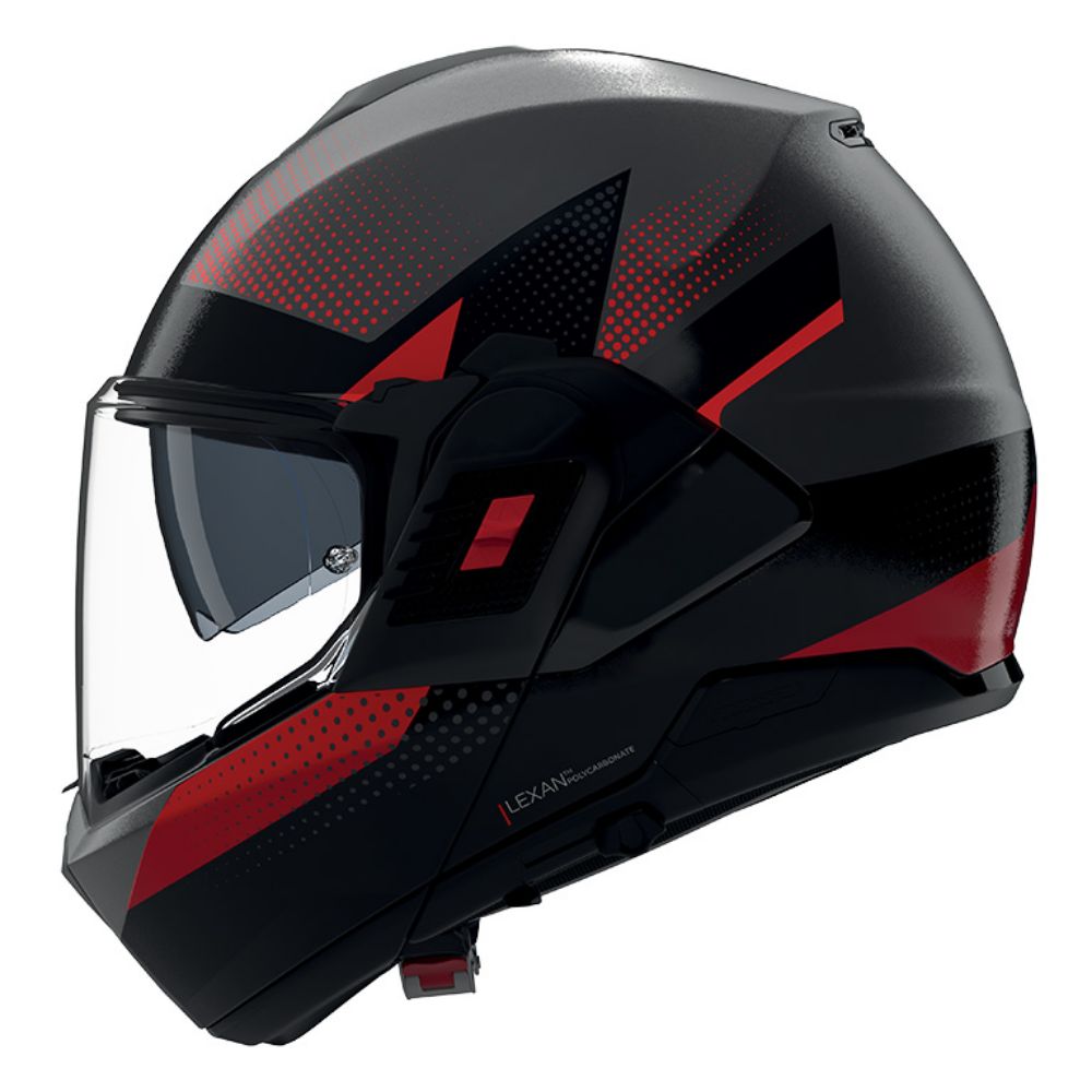 Immagine di CASCO N120-1 CICLONE 364 NERO GRIGIO ROSSO  NOLAN