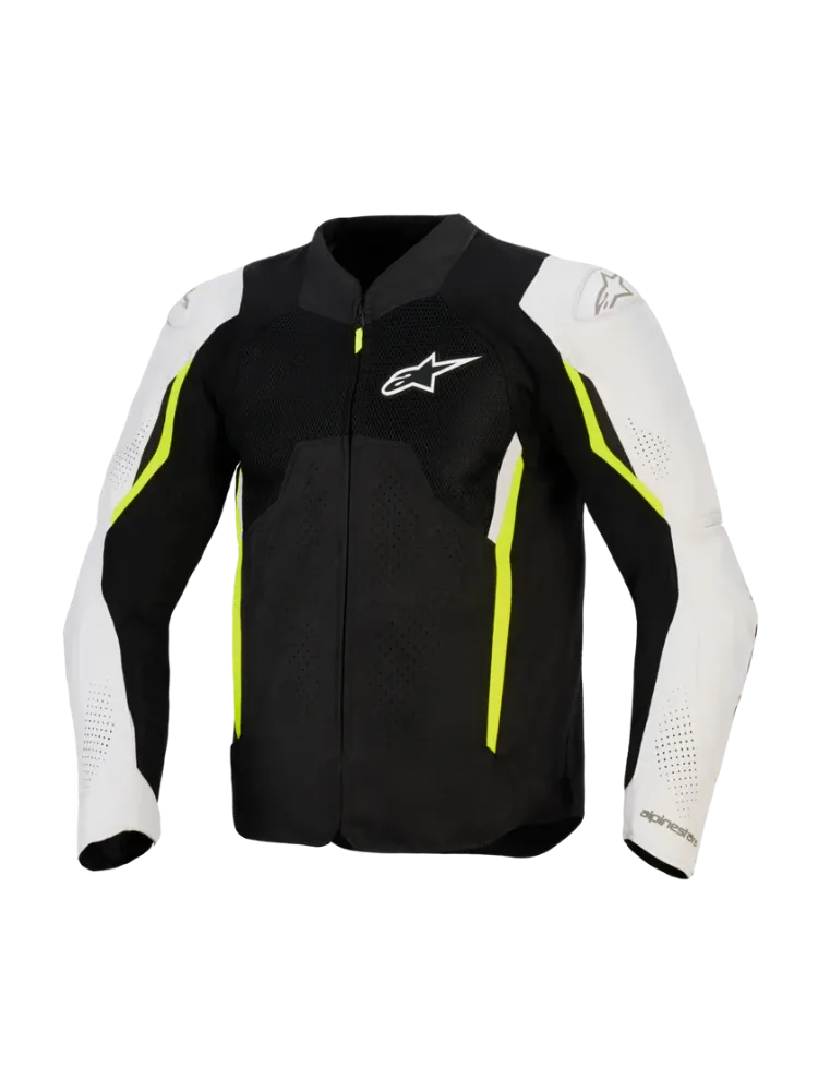 Immagine di GIACCA AST V3 AIR NERO GIALLLO-FLUO ALPINESTARS