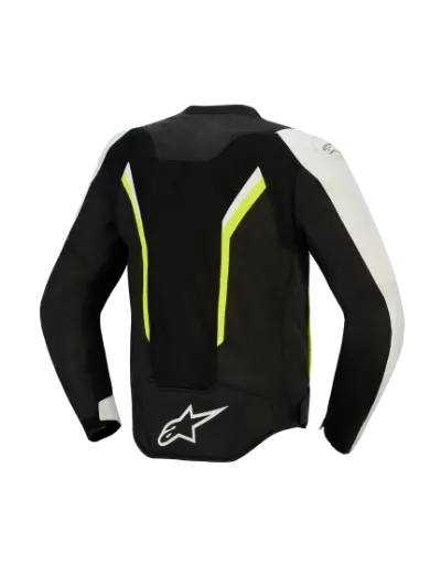 Immagine di GIACCA AST V3 AIR NERO GIALLLO-FLUO ALPINESTARS