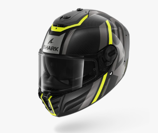 Immagine di CASCO SPARTAN RS CARBON SHAWN Carbon Giallo Antracite