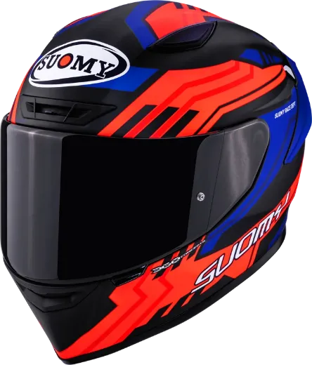 Immagine di CASCO TRACK-1 FRAMEWORK MATTBLK/RED/BLUE