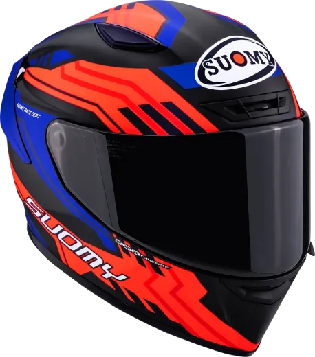 Immagine di CASCO TRACK-1 FRAMEWORK MATTBLK/RED/BLUE