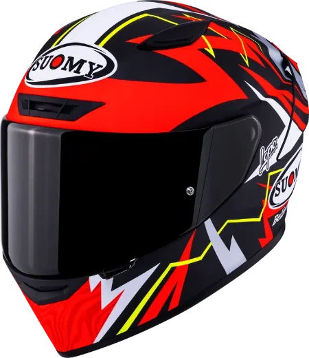 Immagine di CASCO TRACK-1 SAM LOWES 2025 MATT RED