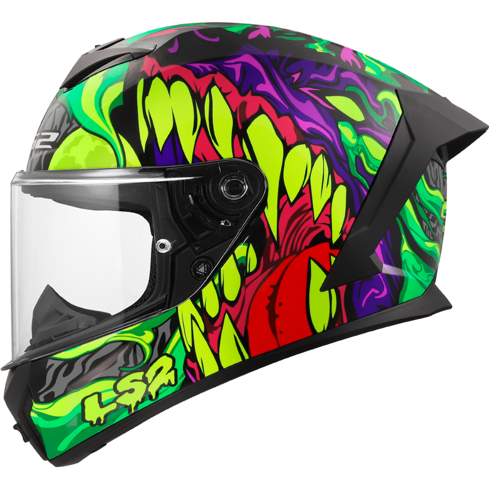 Immagine di LS2 FF820 RAPID III LYCANT PURPLE GREEN